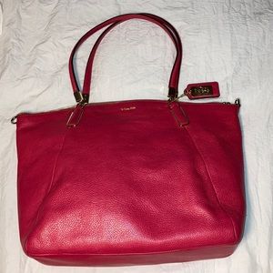 Bright pink Coach Purse